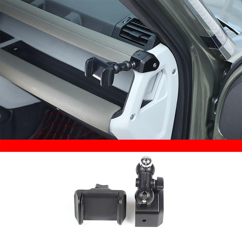 For Land Rover Defender 110 2020-2024 Aluminum Car  Mobile Phone Bracket GPS Navigation Bracket Car Interior Accessories