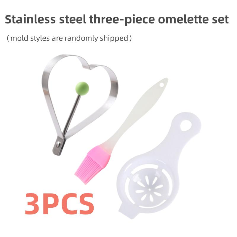 

Кухонный набор из 3 предметов для приготовления омлета из нержавеющей стали KHXYXY050HKb 3pcs