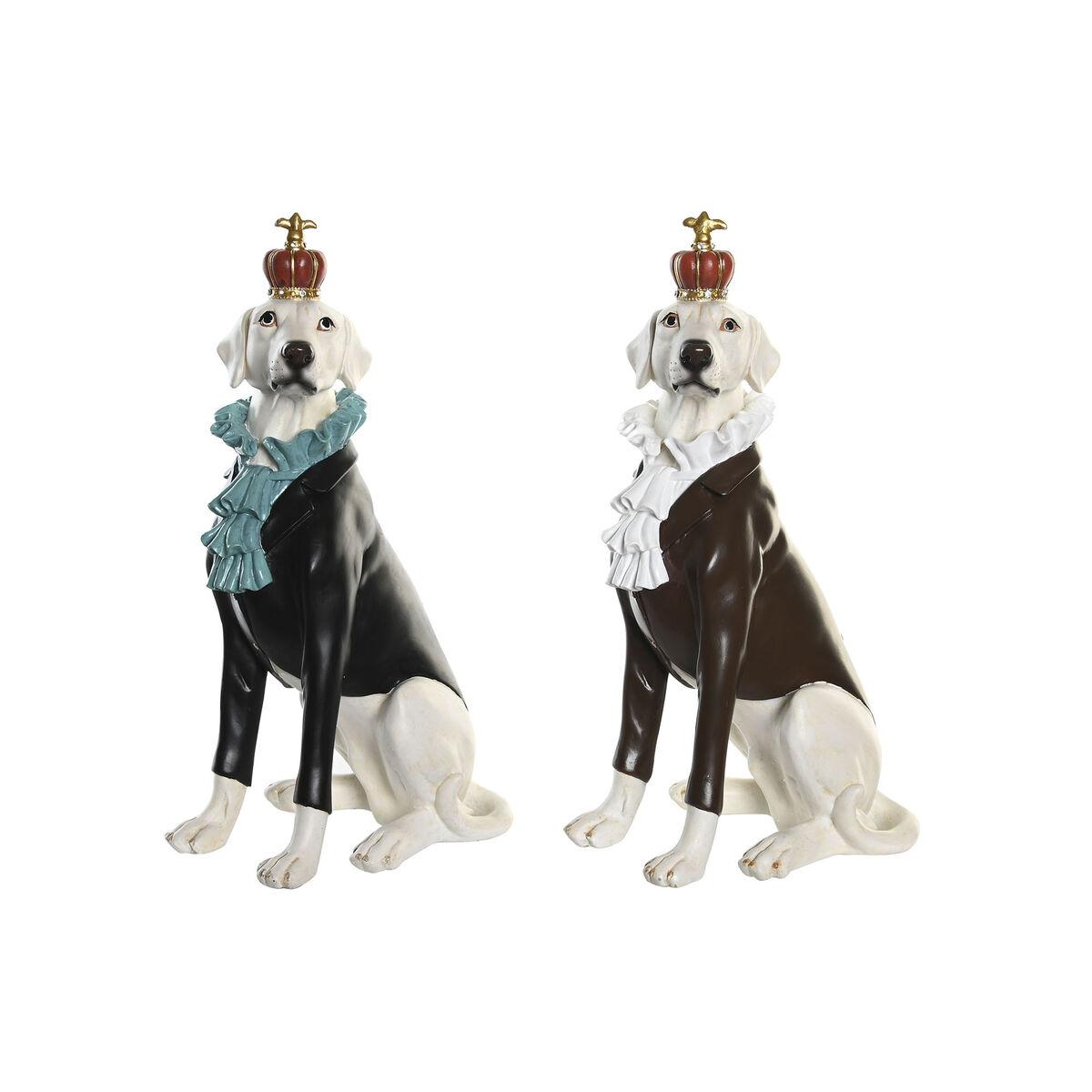

Декоративная фигурка DKD Home Decor 19,5 x 16 x 38,5 см Черный Белый Собака (2 единицы)