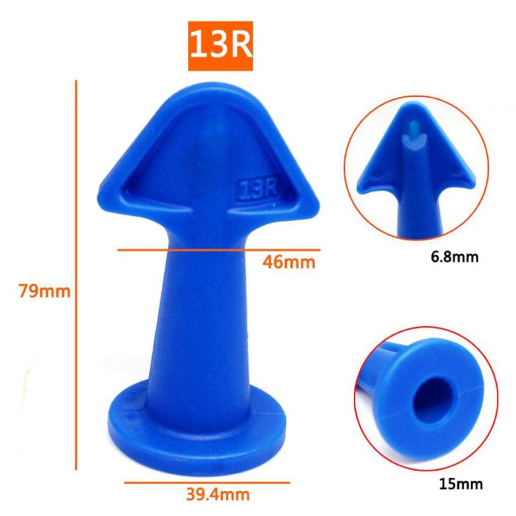 Caulk Nozzle Scraper Grout Kit Spatulas Set Hand Tools for Home