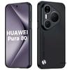Husă pentru Huawei Pura 80 Ultra / 80 Pro Plus Husă Textură Lux Fibra de Carbon Piele PU Husă de Protecție pentru Telefon