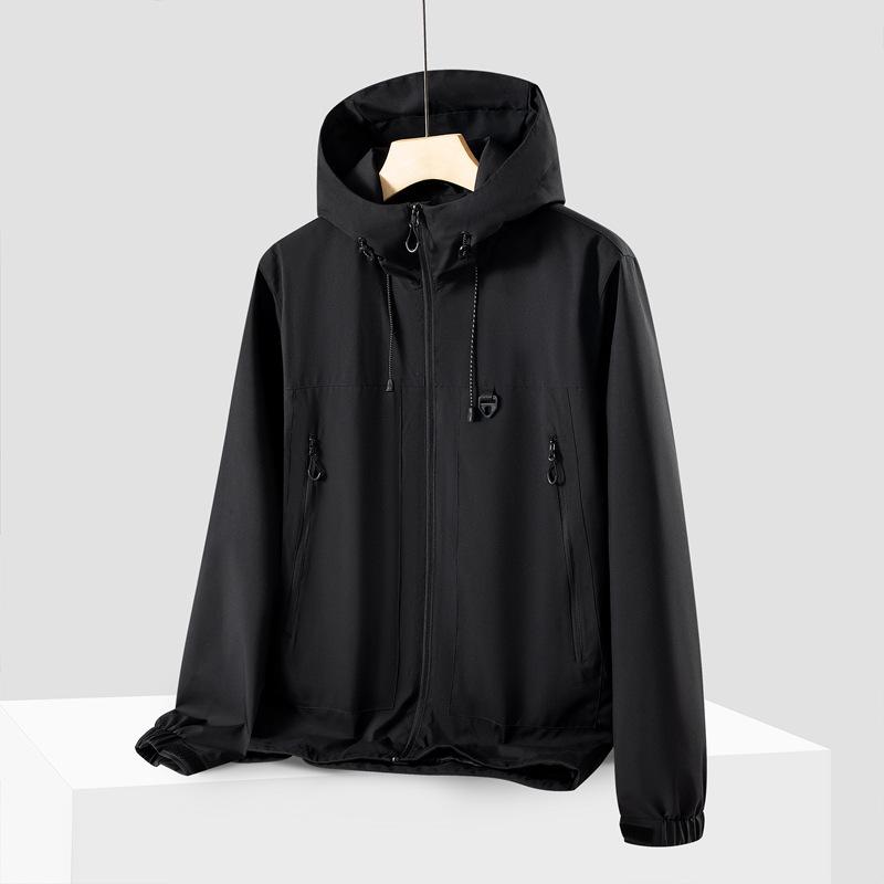 

Женская и мужская демисезонная ветрозащитная куртка для активного отдыха - Горный спорт, однослойная L