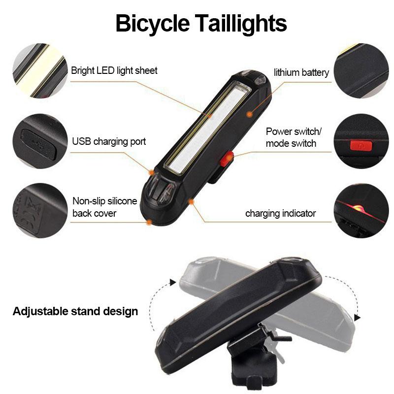 Lanterna Para Bike Luce per bicicletta T6 LED anteriore USB ricaricabile MTB Mountain Bicycle Lamp 1000LM Faro per bici Torcia elettrica Ciclismo Scooter Coda