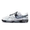 Court Vision Ink World Pu Height Increasing Support Abrasion Resistant Slip Resistant Low Top Skateboard Shoes DH2987-101(teamGTR)