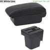 Armrest Box For Ford Focus 2 Mk2 2005 2006 2007 2008 2009 2010 2011 Arm Rest Center Console Modification Retrofit Parts