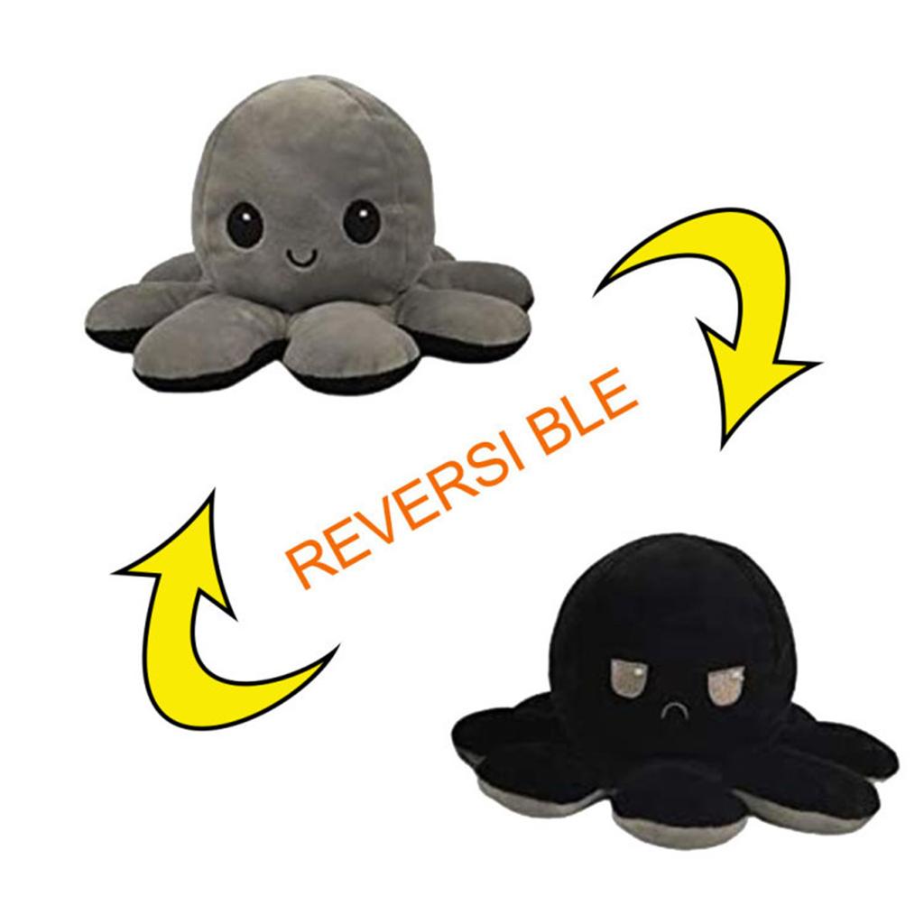 The Reversible Octopus Plushie Show your mood without saying a word!