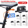 Rear License Number Seatpost Quick Release Bicycle Seatpost Holder Round Road Bike Number Plate Stand Clamp for MTB Bike Cycling