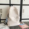 Schoolbag Trend Backpack Men's Simple Junior High School Student Large Capacity Travel Backpack Women's Japanese Versatile College Student Book