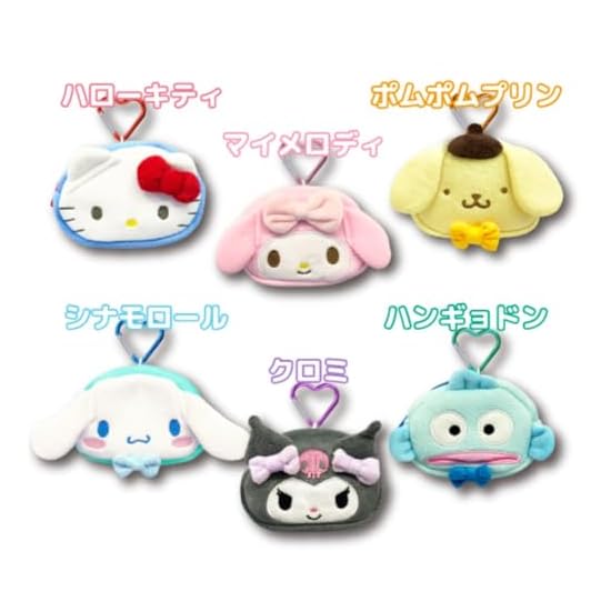 Hatakeyama Shoji Mini Face Pouch with Carabiner My Melody H8×W11×D3cm 63202403