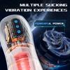 Male Masturbator Automatic Sucking Vibration Blowjob Machine Heating Pussy Penis Pump Masturbation Cup Sex Toys for Men Supplies
