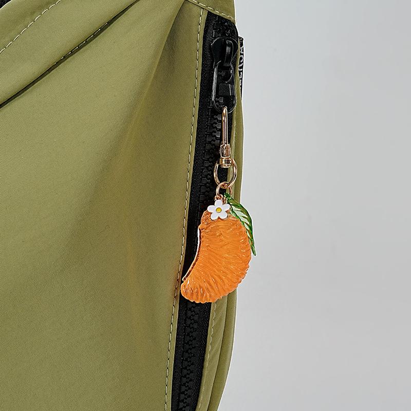 

Cartoon Tangerine Keychain Cars Key Ring Backpack Pendant Decoration Accessories Gifts OneSize