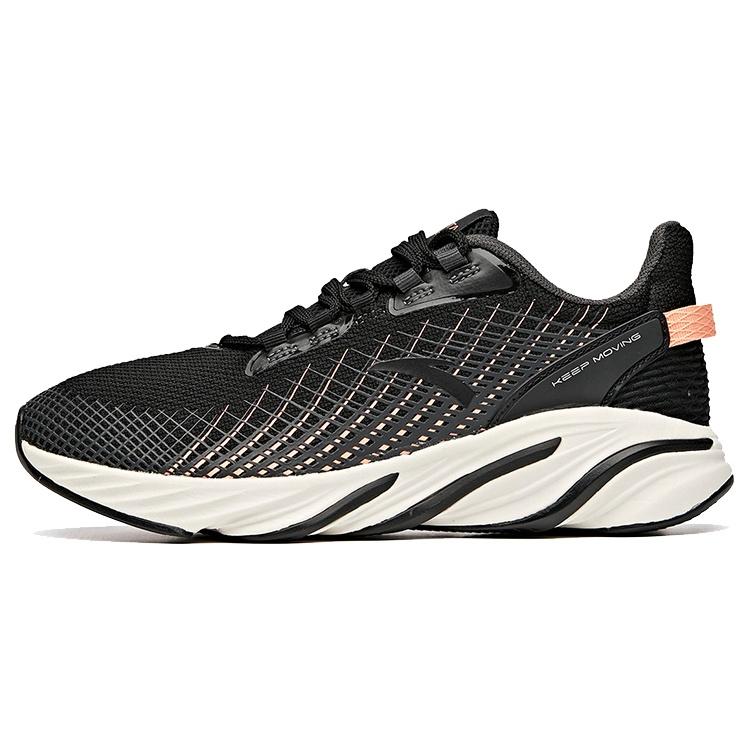 (WMNS) ANTA Running Series Low Black Red White Women s 12945555-2 EU 35.5