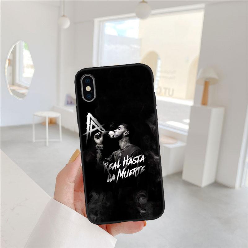BF8 Anuel AA Soft Shell Phone Case for Xiaomi Xiaomi Poco M4 M5 M6 M7 X3 X6 X7 F8 Ultra Pro GT NFC