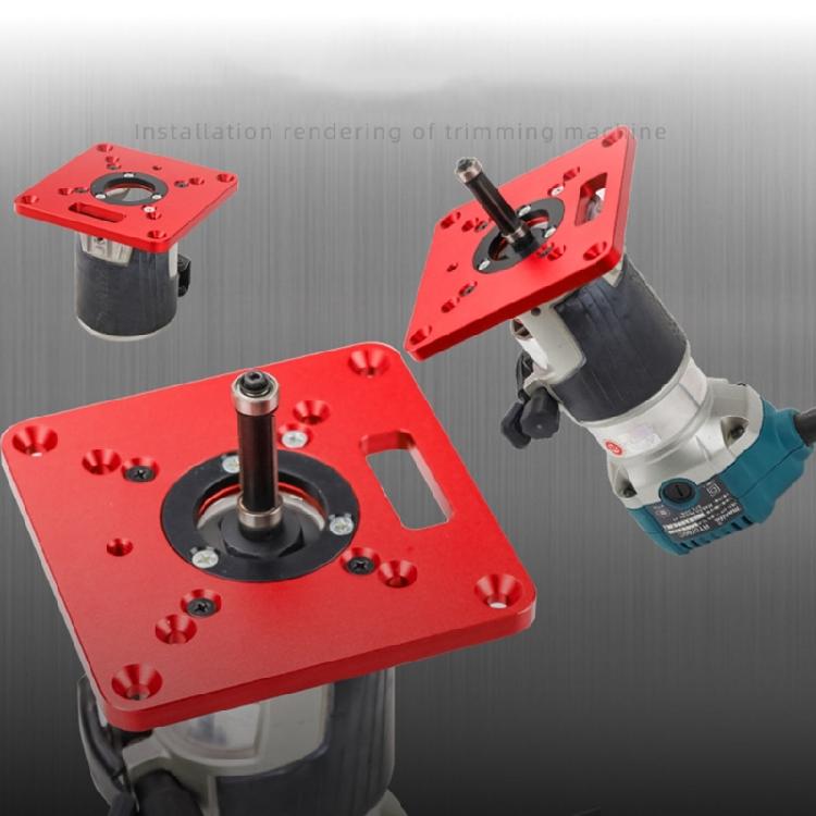 Router Table Insert Plate Wood Router Flip Board Adjustable Trimming Machine Flip Plate Wood Milling Flip Plate