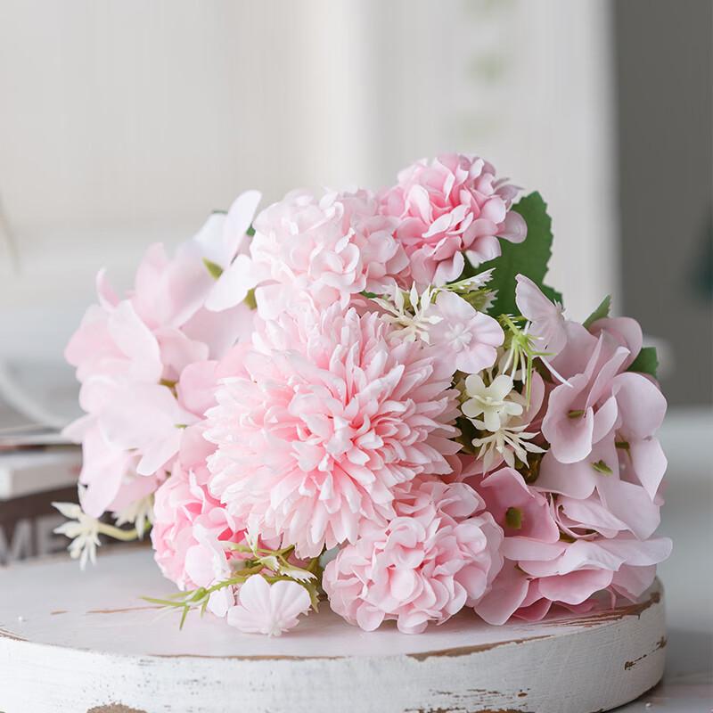 Elegant Nordic Silk Artificial Flower Bouquet