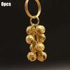 Creative Brass Handicraft Die-Casting Wind Chimes Bell Key Car Button Wind Bell Tibetan Bronze Bell Gift Home Decoration Pendant