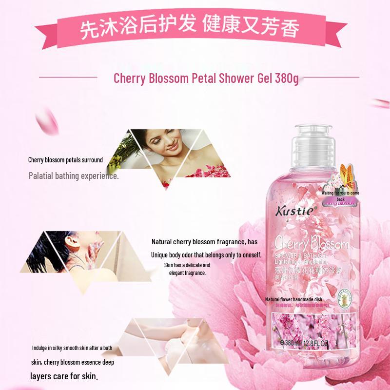 Coasting Cherry Blossom Scented Hair & Body Care Set