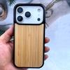 High-end Wooden Phone Case for IPhone 17 Pro Max 17 Air 16 Pro 15 14 13 12 11 Walnut Soft Edge All-inclusive Protective Cover