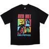 Men's Red Hot Chili Peppers Portrait Photos Oversized Boxy Tee Vintage T-shirt