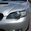 Headlight Eyelid Eyebrow Headlight Lens Cover Trim Carbon Fiber For Subaru Legacy 2004-2008 Accessories