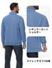 TACVASEN Stretch Warm and Underwear for and Size M Men's Half-Zip T-Shirt, Pullover, Cold-Wearing Jogging, Running, Skiing, Work, Blue-Gray,