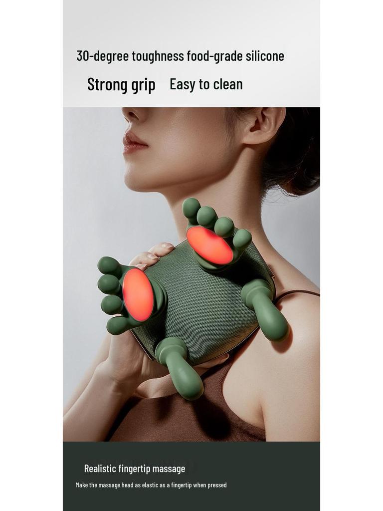 Elephant Art N7 Shoulder & Neck Massager - Ideal Father's Day Gift for Cervical & Trapezius Relief