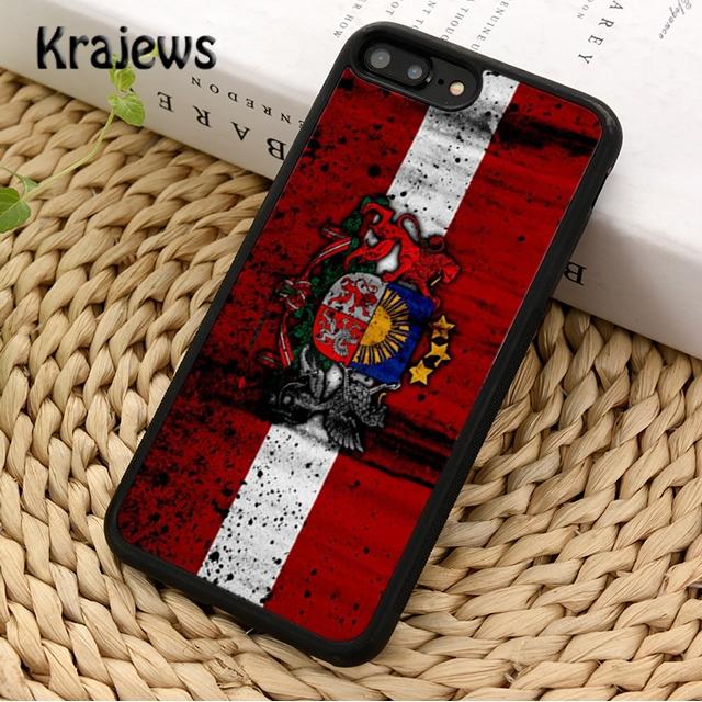 

Krajews Latvia Flag Phone Case Cover For iPhone 17 Air 16 15 14 plus 12 13 pro max coque Shell Fundas iPhone 11