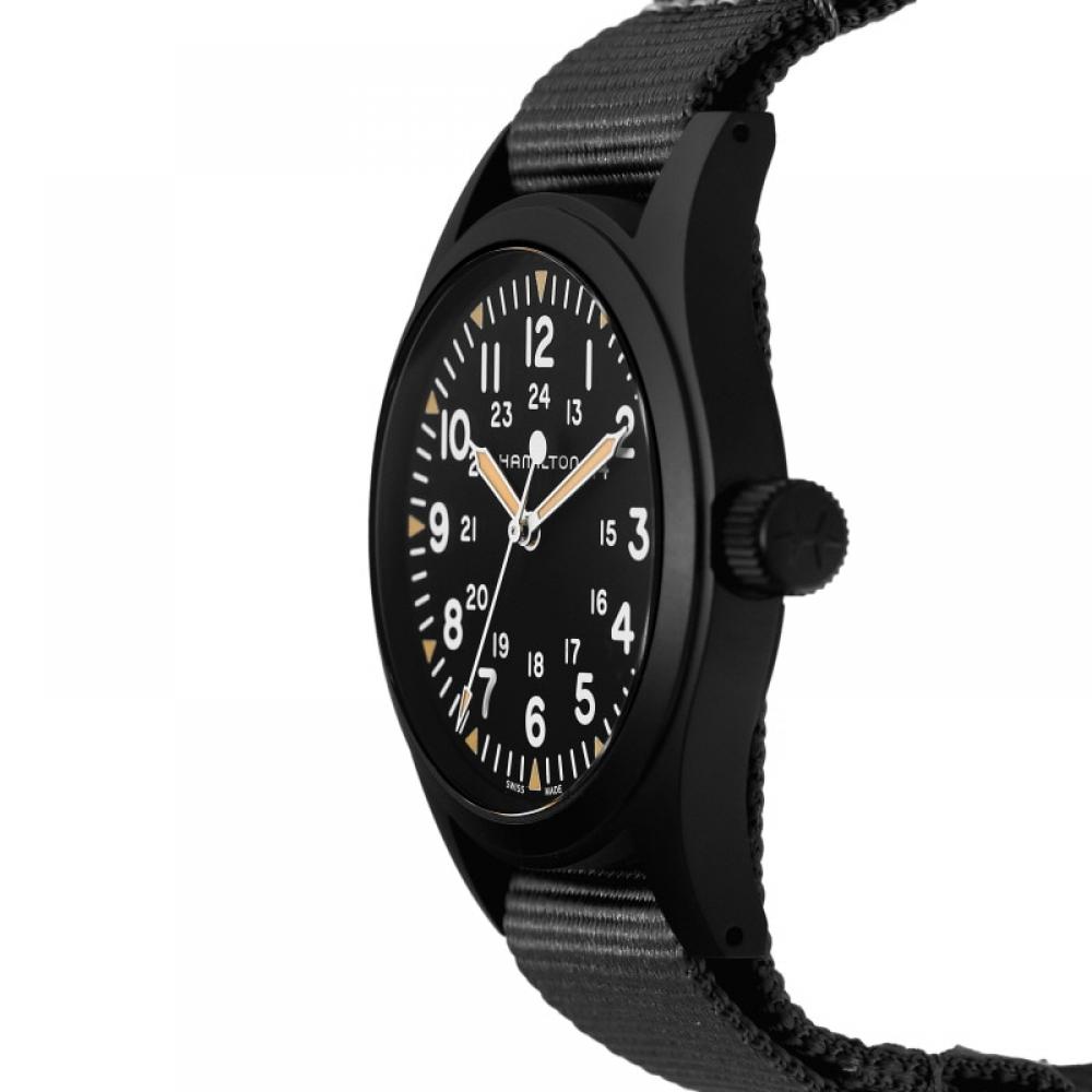 Hamilton H69409930 Khaki Field Mechanical Men S Nato Watch