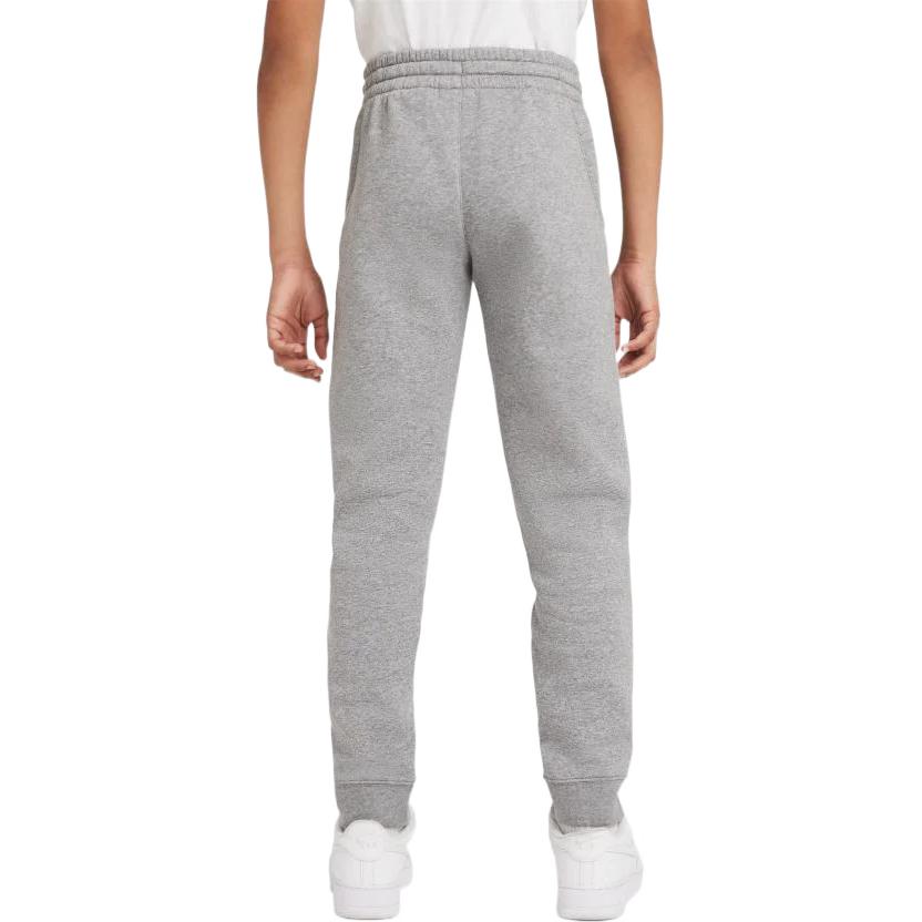Детские джоггеры Nike Kids с манжетами и вышитым логотипом Детские джоггеры серого цвета — фото 5