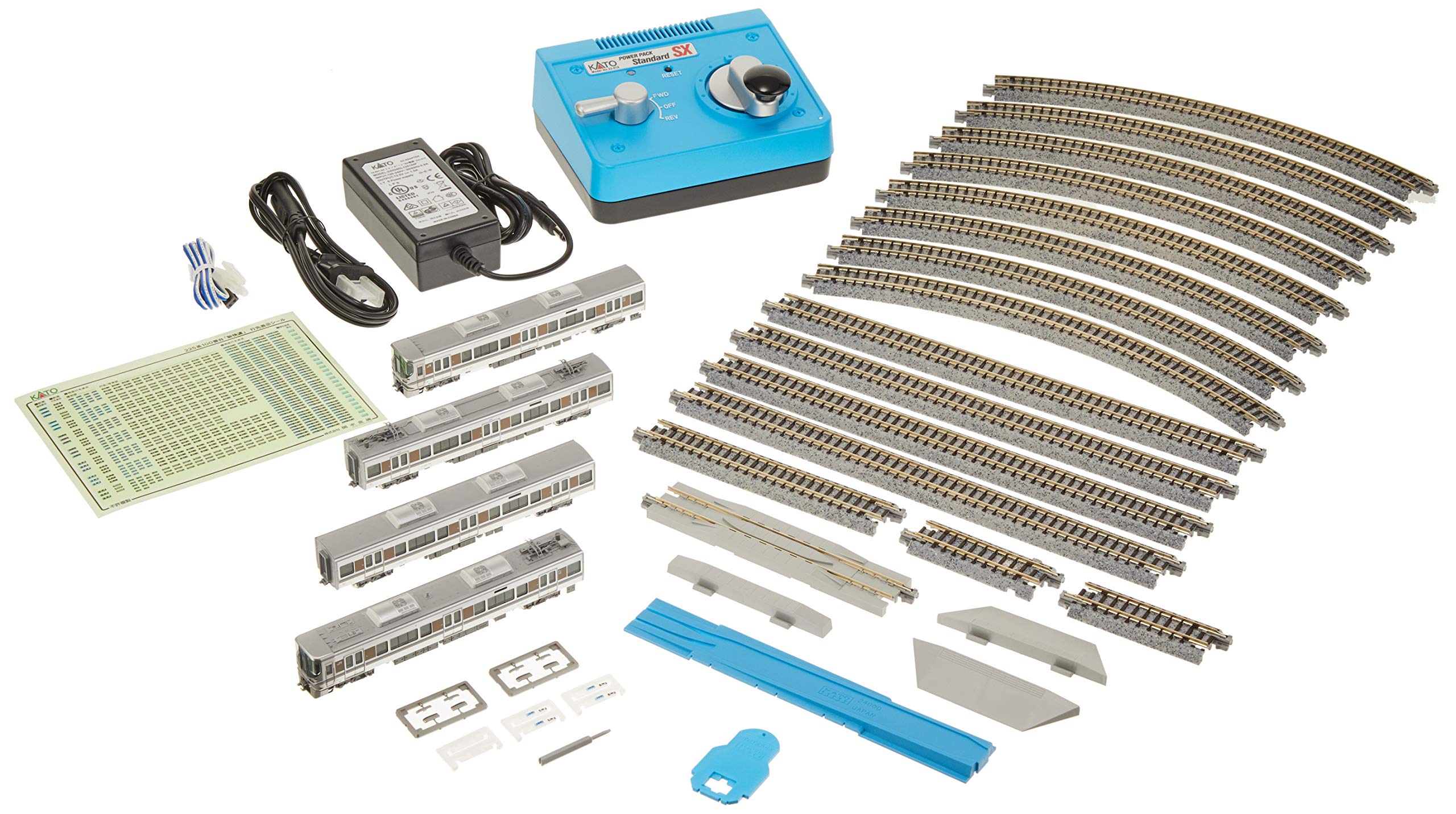 

KATO N gauge starter set 225 series 100 series [Special rapid service] 10-029 Beginner s set for model trains