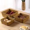 ZISIZ Handmade Seagrass Desktop Storage Basket