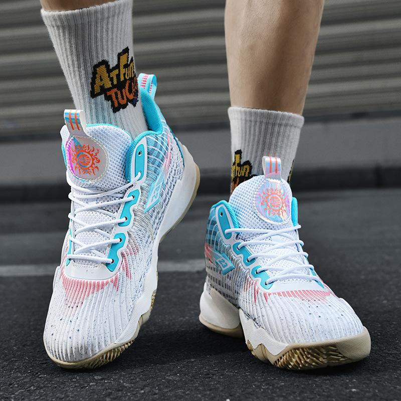 

Basketball shoes men s boots children s actual combat shoes youth cement outfield sports playing shoes 35