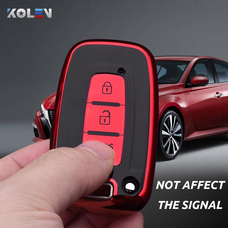 Soft Tpu Auto Smart Key Fob Cover Case Housing Fit For Hyundai Solaris Hb20 I30 Veloster Sr Ix35 Elantra Accent Fit For Kia Rio Sportage K2 K3