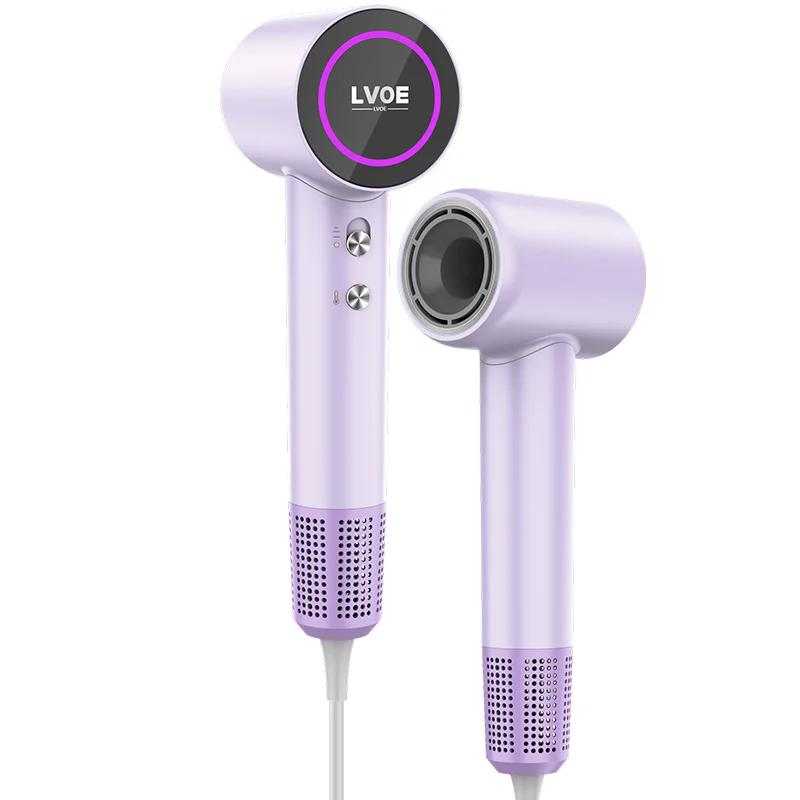 High Speed Anion Hair Dryer Wind 65m/s 1600W 2 Minute Quick Dry Professional Hair Care Negative Ionic Blow Dryer