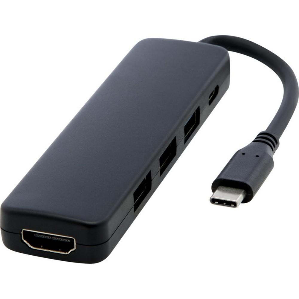 Loop Recycled Plastic Multimedia USB Adapter