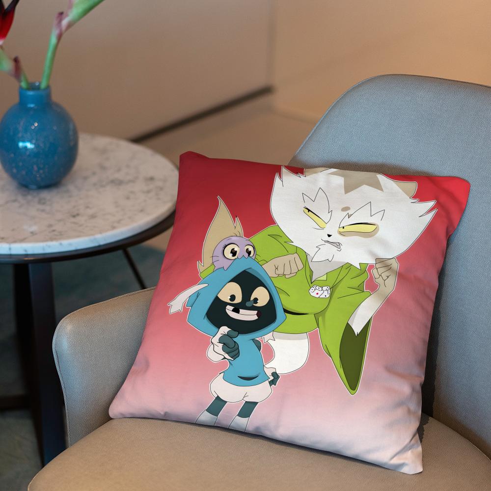 Game D-Dofus Cushion Cover 2-in-1 Reversible Plush Pillow Cover | Car/Sofa/Bed | Perfect Gift