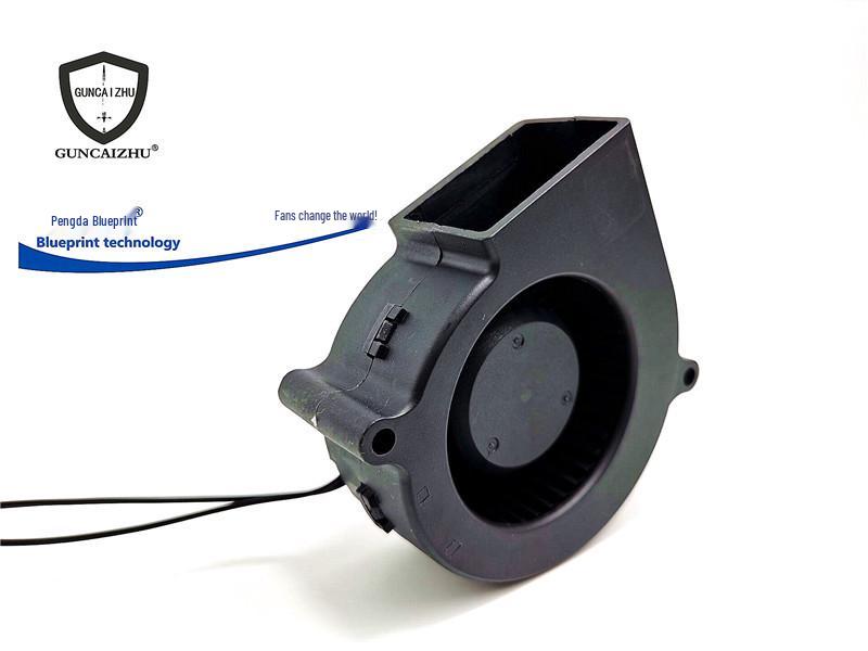 7530 Double Ball Bearing 7.5CM Turbo Blower AC110-220V Cooling Fan