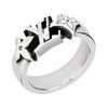 LOUIS VUITTON 925 Sterling Silver Rings Men's Silver M1932
