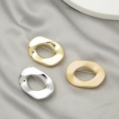 Punk Style Brooches Unisex Women Geometry Heave Metal Hard Rock Style Party Pins