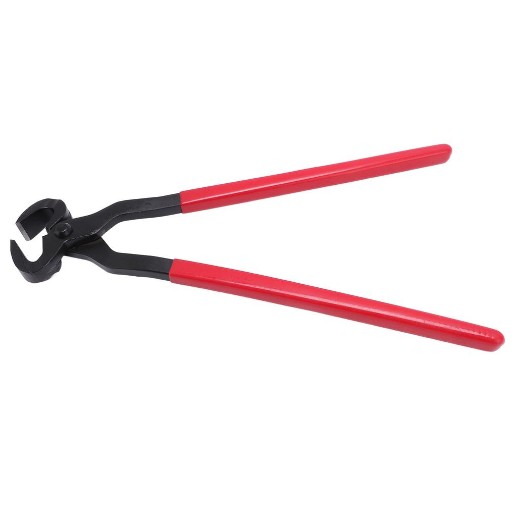 Hufzange Edelstahl Silikon Anti-Rutsch-Griff Mehrzweck Pferdehuf Hufschmied Werkzeug für