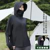 Breathable professional 1011 new sunscreen clothing women's summer hat mask integrated UV protection ice silk sunscreen clothing jacket
