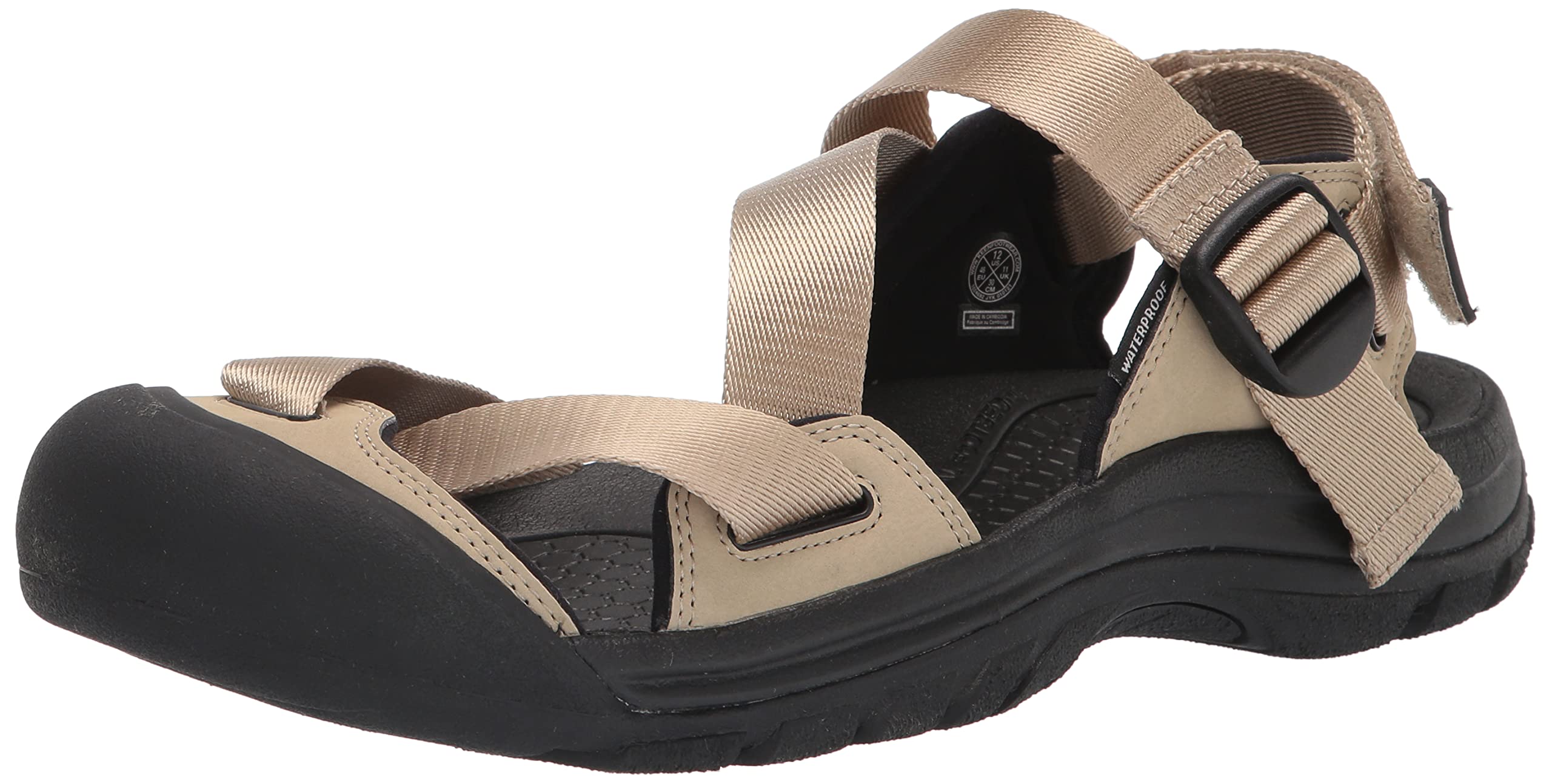 

Sandals ZERRAPORT II cm [Keen] Men s Safari/Black 27.5