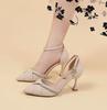 Size 33-40 Women's Shoes New Fashion High Heels for Women 5/7Cm Stiletto Pointed Toe Banquet Wedding Party Office Women Pumps