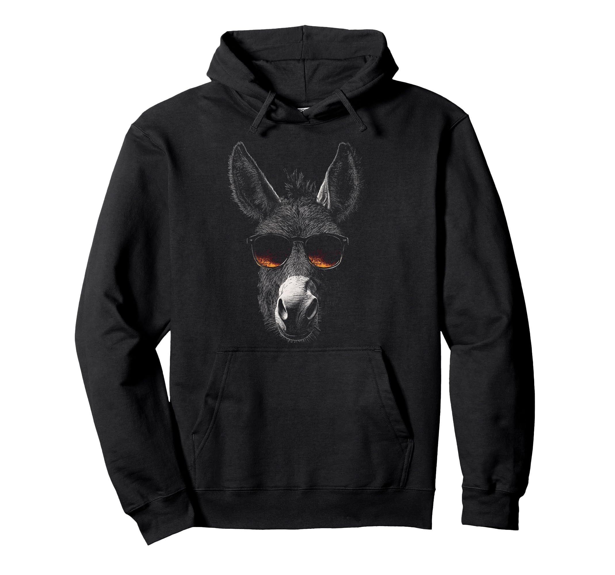 

Donkey Animal Motif Sunglasses Art Donkey Hoodie