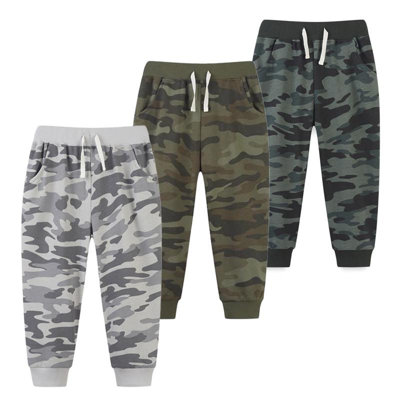 Boys' Sweatpants Camouflage Trousers Kids Sports Pants Children's Sports