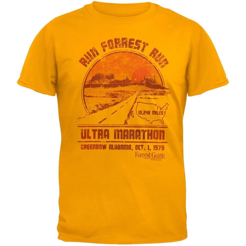 Forrest Gump Movie Merch - Ultra Marathon T-Shirt Run Forest XXXXL