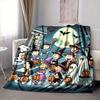 1Pc Nightmare Before Christmas Blanket Soft And Comfortable Casual Warm Camping Travel Christmas Halloween Gift M91792