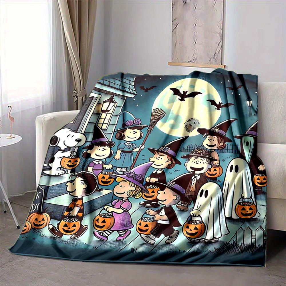 1Pc Nightmare Before Christmas Blanket Soft And Comfortable Casual Warm Camping Travel Christmas Halloween Gift M91792