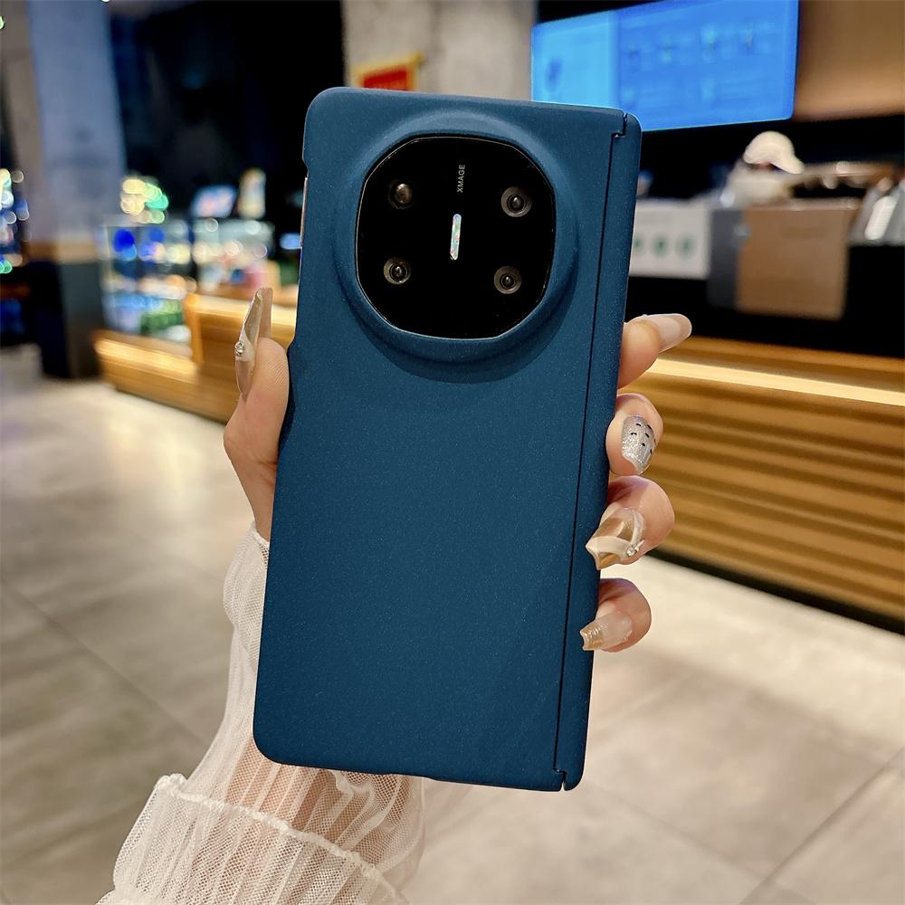 Solid Color Case For HuaWei Mate X3 X5 X6 Axis Hinge Protective Phone Case PC Hard Shell (Only Back Cover)