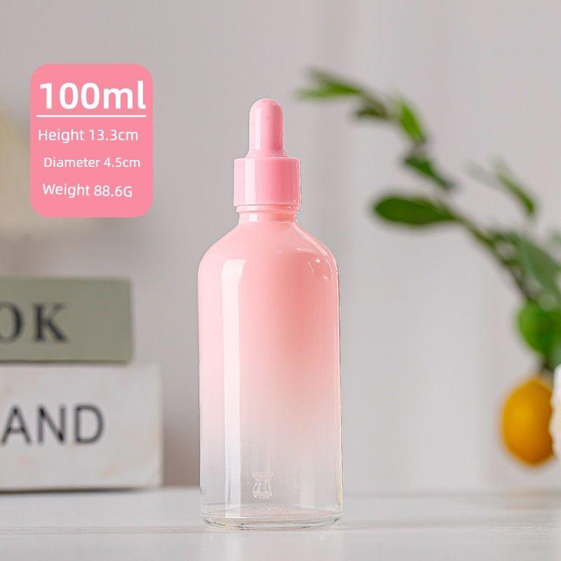 30ml Dropper Essential Oil Bottle Portable Dispensing Cosmetic Bottle 20ml Empty Glass Bottle Skin Care Products Essence Bottle